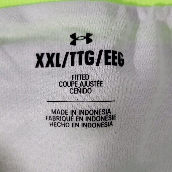 Under Armour Running Shorts Mens Size XXL 2XL UA Run Up The Pace 7" Yellow NWT - Picture 9 of 12